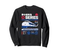 0 Series Shinkansen Japón Bullet Train Souvenir Tribute Sudadera