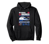 0 Series Shinkansen Japón Bullet Train Souvenir Tribute Sudadera con Capucha
