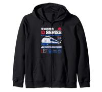 0 Series Shinkansen Japón Bullet Train Souvenir Tribute Sudadera con Capucha