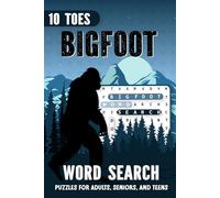 !0 Toes Bigfoot Word Search: Puzzle Book for the imagination 6x9 inches, 110 pages 50+Puzzles…Gifts for Vacations, Birthdays, and Free Time