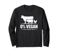 0% Vegano - Dieta Keto Divertida Manga Larga