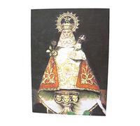 0 www.working-house.com (Regalo / Souvenirs) Cuadro Lienzo Canvas Madera Virgen DE COVADONGA LA Santina Recuerdo Asturias