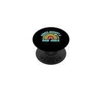 00 Days Without A Dad Joke PopSockets PopGrip Adhesivo