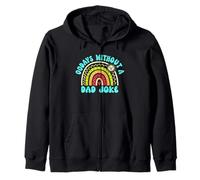 00 Days Without A Dad Joke Sudadera con Capucha
