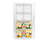 0050135 Decora Molde para Chocolate Tableta Circo