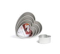 0062669 DECORA MOLDE PROFESIONALE ANODIZADO CORAZÓN 20 X H 7,5 CM