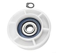 00632045 Kit de polea tensora para secadora, polea de tensión de correa para secadoras de secadora, se adapta a rodamientos Bosch 608ZT, pieza de repuesto de rueda guía de plástico