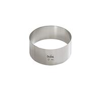 0063708 DECORA CÌRCULO DE ACERO INOX Ø 8X4H CM