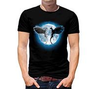 0082 - Camiseta Moon Dragons - Cómo Entrenar a tu dragón Version - Andriu (as4, Alpha, m, Regular, Regular, Estándar, Negro, M)