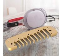 01 02 015 Peine de Armónica, Piezas de Peine sin Deformación, Duradero para Cruce de Banda Marina Golden Melody(Oro)