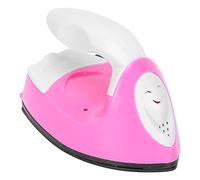 01 02 015 Plancha Eléctrica de Bricolaje, Mini Prensa de Calor Precalentada en 1,5 Minutos Mini Materiales de Calentamiento de Cerámica de Hierro para Bricolaje para Viajes