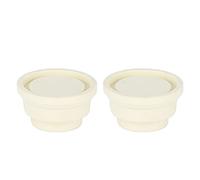 01 02 015 Tapón de Goma para Escalera, Parachoques de Escalera Duradero Antienvejecimiento de 2 Piezas para Piscina para Hotel