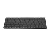 01 02 015 Teclado de Repuesto, Amplia Compatibilidad Q51C Teclado de Repuesto Fácil Instalación Conveniente para Teclado(Negro)