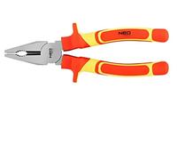 01-222 Alicates aislados,universal 200mm acero cromo-vanadio NEO TOOLS