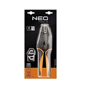 01-506 Herramienta: para sujetar terminales de cable no aisladas NEO TOOLS