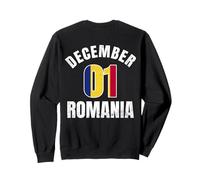 01 de diciembre Rumania Día Nacional Ziua Naionala a Romaniei Sudadera