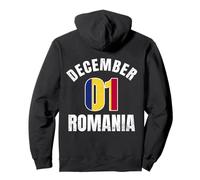 01 de diciembre Rumania Día Nacional Ziua Naionala a Romaniei Sudadera con Capucha