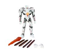 (01) Figura de acción de Gipsy Danger de edición ligera de Pacific Rim, modelo de mecanismo de furia de obsidiana