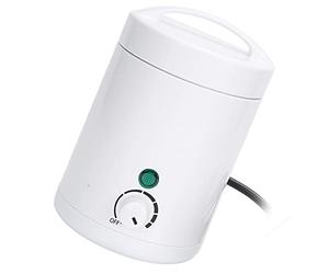 01 Mini Wax Warmer - Máquina de Cera para depilación, depilación Profesional Máquina de Cera de parafina Unisex para Cejas brasileñas, Kit de depilación Corporal para Mujeres y Hombres(EU Plug 220V)