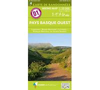 01 Pays Basque Ouest 1/50.000 (CARTES PYRENEES - 1/50.000)