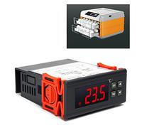 01 Termostato de incubadora, Controlador de Temperatura Digital de plástico, Resistencia a la presión para incubadoras pequeñas para Cajas de Mascotas Que se arrastran