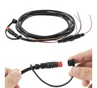 010-12199-04 Cable de alimentación y datos de 4 pines compatible con Garmin Striker Echo, Striker Plus, Striker Vivid, Striker 4, Fishfinder y Echomap, cable de alimentación de 6 pies con entradas