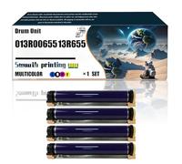 013R00655 13R655 13R656 13R00656 013R00656 Unidad de Tambor Compatible con impresoras Digitales a Color Xerox 700, Piezas de Repuesto. Contiene Chip e impresión nítida/214(4-Pack BK/C/M/Y)