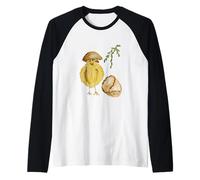 02 el Huevo de la gallina 2021 más 3 Mumzy Maria Uberstein Camiseta Manga Raglan