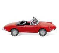 WIKING 020601 Coche Alfa Romeo Spider Duetto 1966 en Rojo - 1/87