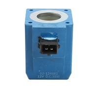 02124661 Bobina de Solenoide 02 124661 12V 30W Reemplazo de Bobina de Válvula de Pasador Redondo para Solenoide