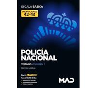 024 T1 POLICIA NACIONAL ESCALA BASICA PROMOCION 42 TEMARIO