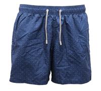 0243AH costume boxer uomo NO BRAND blue pois beachwear man