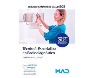 025 SCS T1 TECNICO;A ESPECIALISTA EN RADIODIAGNOSTICO