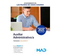 025 T1 AUXILIAR ADMINISTRATIVO/A DEL AYUNTAMIENTO DE LAS PALMAS DE GRAN CANARIA