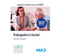 025 TEST TRABAJADOR SOCIAL SERVICIO CANARIO SALUD