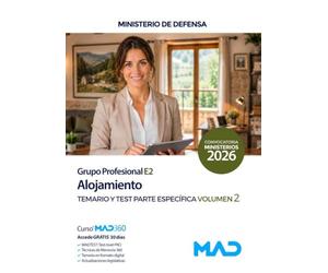 026 T2 ALOJAMIENTO PERSONAL LABORAL DE MINISTERIOS GRUPO PROFESIONAL E2