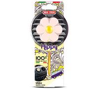 Mafra, Hippy Heaven's Door, Perfumador de Coche, Ambientador de Coche con Diseño de Flor de Goma, Color Blanco, Fragancia Suave y Dulce hasta 6 Semanas, 1 Unidad