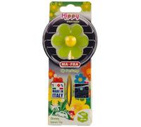 Mafra, Hippy Nature Trip, Perfumador de Coche, Ambientador de Coche con Diseño de Flor de Goma, Color Blanco, Delicada Fragancia Floral hasta 6 Semanas, 1 Unidad