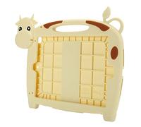 03 Cubierta Protectora para Tableta, Cubierta de Tableta Encantadora de Silicona de Gel de sílice, Siente Bien fácil de Limpiar para Pro2018 Kids Outdoors AIR2(Yellow)