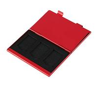 03 Estuche para Tarjetas de Memoria, Soporte para Tarjetas SD de tamaño Compacto, Aluminio de Calidad para Amantes de la fotografía Buen Accesorio Fácil Transporte y Almacenamiento Capacidad