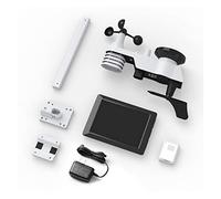 0310 Estación meteorológica profesional Internet inalámbrico con sensor exterior Medidor de lluvia Pronóstico del tiempo viento En tiempo real(0320 Weather station)