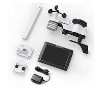 0310 Estación meteorológica profesional Internet inalámbrico con sensor exterior Medidor de lluvia Pronóstico del tiempo viento En tiempo real(0310 Weather station)