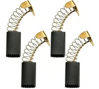 039028007035 - Cepillo de carbono de repuesto para amoladora angular Ryobi AG452K AG453, compatible con cepillos de carbono Ryobi #039028001035, paquete de 4
