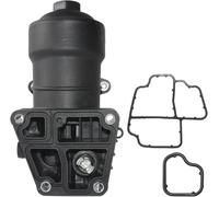 03L115389B - Carcasa de filtro de aceite con enfriador de aceite + filtro de aceite + carcasa de repuesto para A1 A3 A4 A5 A6 Q3 Q5 TT Golf VI Passat Polo Scirocco Transporter V Superb II Yeti Leon