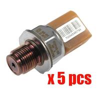03L906054 Sensor de presión de inyección del riel de combustible 03L906054A 03L906051 85PP26-93 / Apto for Audi A3 A5 A6 Q5 Beetle Golf Passat 2.0L(5 pcs)
