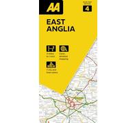 04 East Anglia: 1:200000 (AA Road Map Britain)