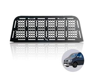 040 Parts Tabla Molle para VW T5 T6 T6.1 - Portabicis y portaequipajes para todo terreno, accesorio compatible con el portaequipajes trasero original con logotipo