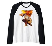 0410: prepárate para el Rock and Roll Camiseta Manga Raglan