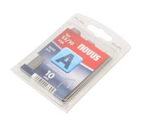 042-0458 Grapas B: 11,6 mm L: 10 mm acero inoxidable 1000 piezas TIPO A 53 NOVUS