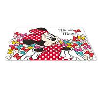 0428, Mantel Individual Minnie Baby; Minnie Mouse; Dimensiones 43x29 cms; Producto de plástico Reutilizable; Libre bpa.